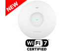 Grandstream GWN7672 Tri-Band 2x2:2 MU-MIMO Wi-Fi 7 Indoor Access Point with DL/UL OFDMA Technology and PoE+ Support